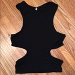 Emma & Sam LF  BLACK cut out tank Photo 1