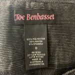 Joe Benbasset  Straight Leg Dress Pants 0 Black Pin Stripe Pockets Low Rise Photo 4