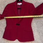 Tahari Arthur S. Levine Red Petite Blazer 2P ClassicWorkwear Holiday Office Chic Photo 6
