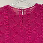 Maeve Anthropologie  Blythe‎ textured midi dress rose pink XS Photo 6
