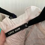 Love Sam anthropologie  pink beaded mock neck blouse Photo 66