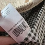 Woven Beach Bag Tote Bag with Zipper Closure Neutral Color Tan Photo 7