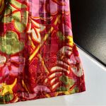 Vintage 60s Marita by Anthony Maruto House Dress Red Pink Metallic Gold size M Multiple Size M Photo 6