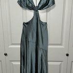 Saints + Secrets Back Tie Open Back Satin Dress M NWT Photo 0