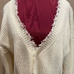 Blue Blush Blush Blush Luna Belted Cream Cardigan Photo 2