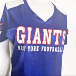 NFL NWT New York giants football jersey studded top Photo 1