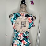 PINK - Victoria's Secret  Tropical Print Cut Out Back Dress Size Small Photo 8