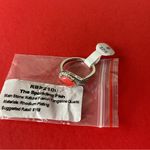 Bomb Party RBP2100 "The Sparkling Fish" Tangerine Quartz - Rhodium Sz 9 Ring NWT Photo 4