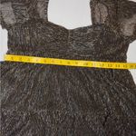 Draper James Elegant Brown Shimmer short Dress. #101 Photo 12