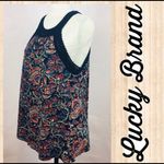 Lucky Brand  Sleeveless Floral print Tank Size L Photo 1
