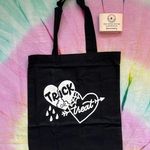 NWT Black Halloween Trick or Treat Tote Photo 0