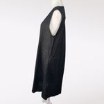 Flax Black Linen Midi Dress  Small Photo 3