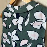 Hobbs London NWT  Clara roll neck tank green  abstract floral Photo 9