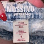 Mossimo Supply Co  Embroidered acid wash colorful short jean shorts Photo 4