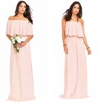Show Me Your Mumu Hacienda Maxi Dress Blush Medium Photo 1