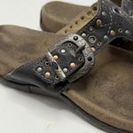 Taos Siren Embellished Leather Buckle Casual Comfort Sandals Womens Size 8 Brown Photo 1