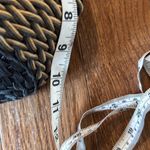 Brighton  Jani woven black trim shoulder bag 13”x10” Photo 5