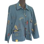 Vintage Western Copa Cabana Jacket Cowgirl Pioneer Route 66 Blazer Women’s Blue Size undefined Photo 2