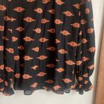 RHODE Nessa Top In Ikat Clip Jacquard In Multi Black Size XS Photo 11