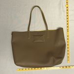 Marc by Marc Jacobs Marc Jacobs Large Cow Leather Tote Bag w Matching Wallet Beige/Yellow Photo 7