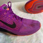 Nike  lunarglide 7 Vibrant Purple and Black Running Shoes Photo 4