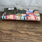 Lounge Fly  Disney Princesses Classic Zip Around Print Pebble Wallet Full Size 8" Photo 2