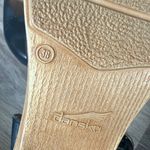 Dansko  Black Leather Mary Jane’s Womens  Mules with Strap 38 US 7 Photo 7