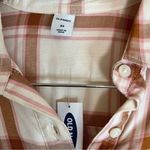 Old Navy NWT  Long Plaid Top Perfect‎ For Leggings Soft Career Office Wear Photo 2