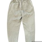 ZARA Light Sage Baggy Paperbag Jeans Size 8 Photo 3