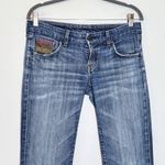 Citizens of Humanity Low-Rise Distressed Bootcut Jean Size 29 Linda #068 Stretch Photo 2