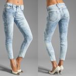 Current/Elliott Current Elliot Crazy Wash Stiletto Retro 80s Jeans Photo 1