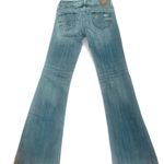 American Eagle  Outfitters Y2K Hipster Light Blue Flare Jeans 00 Photo 4