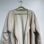 Athleta Cream Oatmeal Cozy Karma Wrap Cardigan Sz S Photo 2