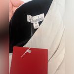 L'Academie  by Marianna Jovie Mini Dress in Black & Ivory Photo 9