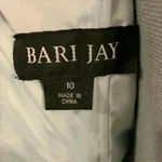 BARI JAY STYLE 1580 BRIDESMAID DRESS COLOR IVORY MISTY BLUE SIZE 10. Photo 6