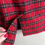 Pendleton  Red and Black Knee-Length Pencil Skirt size 8 Photo 8