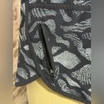 Lululemon athletica Black and Gray Patterned Athletic Shorts Photo 10