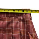 Princess Polly  Blush Pink Plaid Pleated Skirt Women Size 4 | 62-25 Photo 4