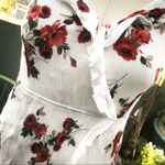 Ambiance rose print mini dress White Photo 2