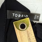 Torrid  One Piece Swimsuit Plus 3R Black Caged Strappy Underwire Beach Ruched‎ Photo 5