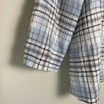 Melrose and Market New Womens Long Sleeve Deep V-Neck Plaid Seersucker Blazer XL Photo 1