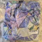 Pretty Little Thing NWT White Floral Ruffle Puff Sleeve Bardot Crop Top 26 Photo 3