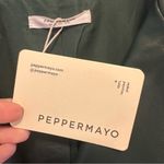 Peppermayo  Exclusive - In My Natural Element PU Jacket - Dark Forest Size 4 Photo 5