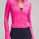 Lululemon Nulu Cropped Define Jacket in Sonic Pink - Sz 10 Photo 0