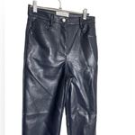 Wilfred Aritizia  Melina Dark blue Faux Leather Pants 2 Photo 2
