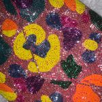 Boutique Blush Leo clutch hand beaded NWT COLORFUL boho glam formal crossbody formal Nwt Photo 1