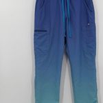 FIGS yola skinny free x blue ombre small scrub pants Photo 0