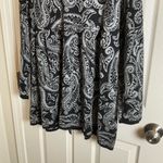 Style & Co Style Co Paisley Cardigan Light Coat Long size X-Large 100% cotton Photo 7