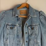 Retrofete Ada Puffed Shoulder Denim Jacket XS Blue Photo 4