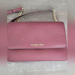 Michael Kors  Merlot Daniela Small Leather Crossbody Bag Photo 8
